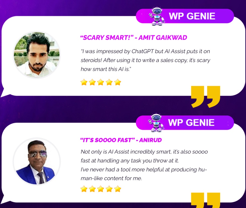 WP Genie review marketers